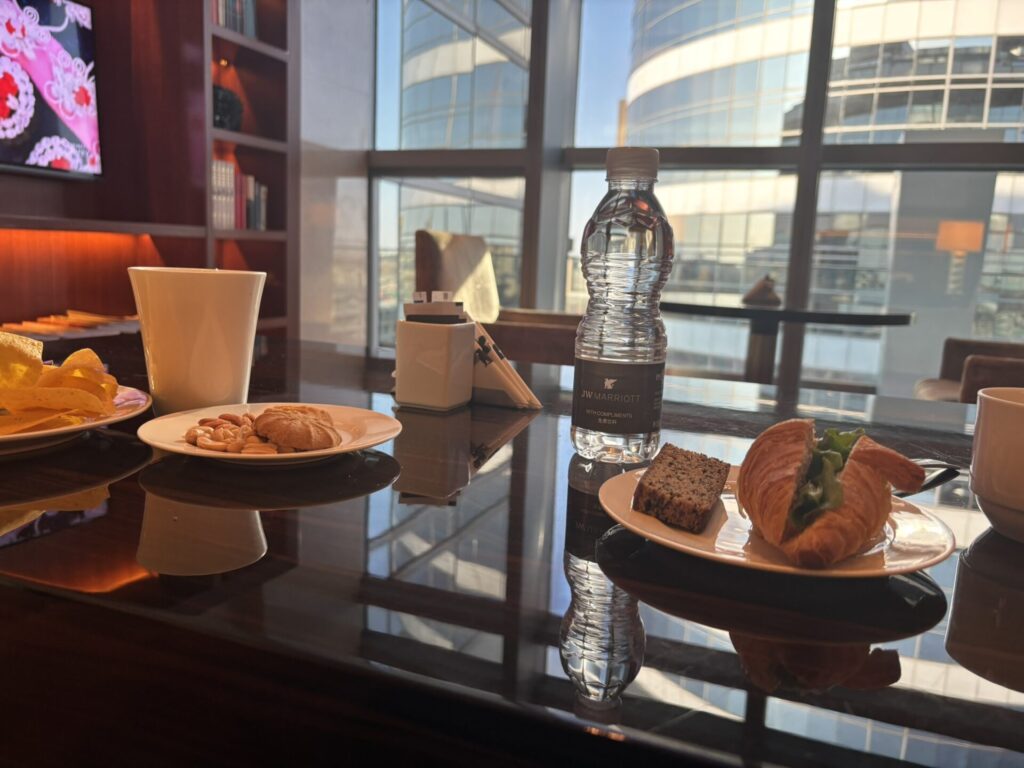 JWマリオットホテル北京セントラル　ラウンジのアフタヌーンティー