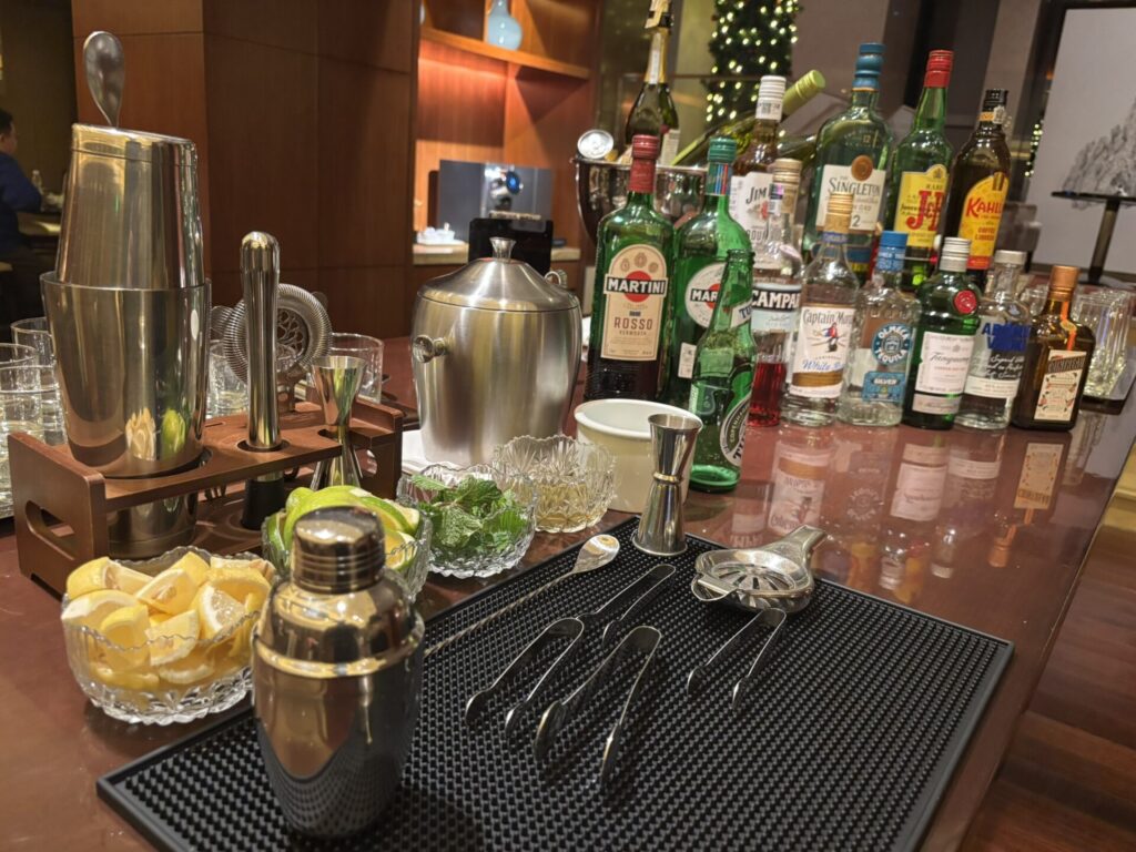 JWマリオットホテル北京セントラル　ラウンジのカクテルタイム